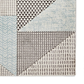 Larsson Geo Rug Blue from Roseland Furniture
