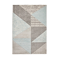 Larsson Geo Rug Blue from Roseland Furniture