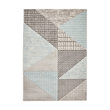 Larsson Geo Rug Blue from Roseland Furniture