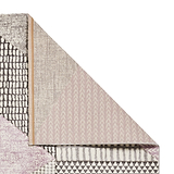 Larsson Geo Rug Purple from Roseland Furniture