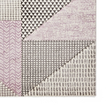 Larsson Geo Rug Purple from Roseland Furniture