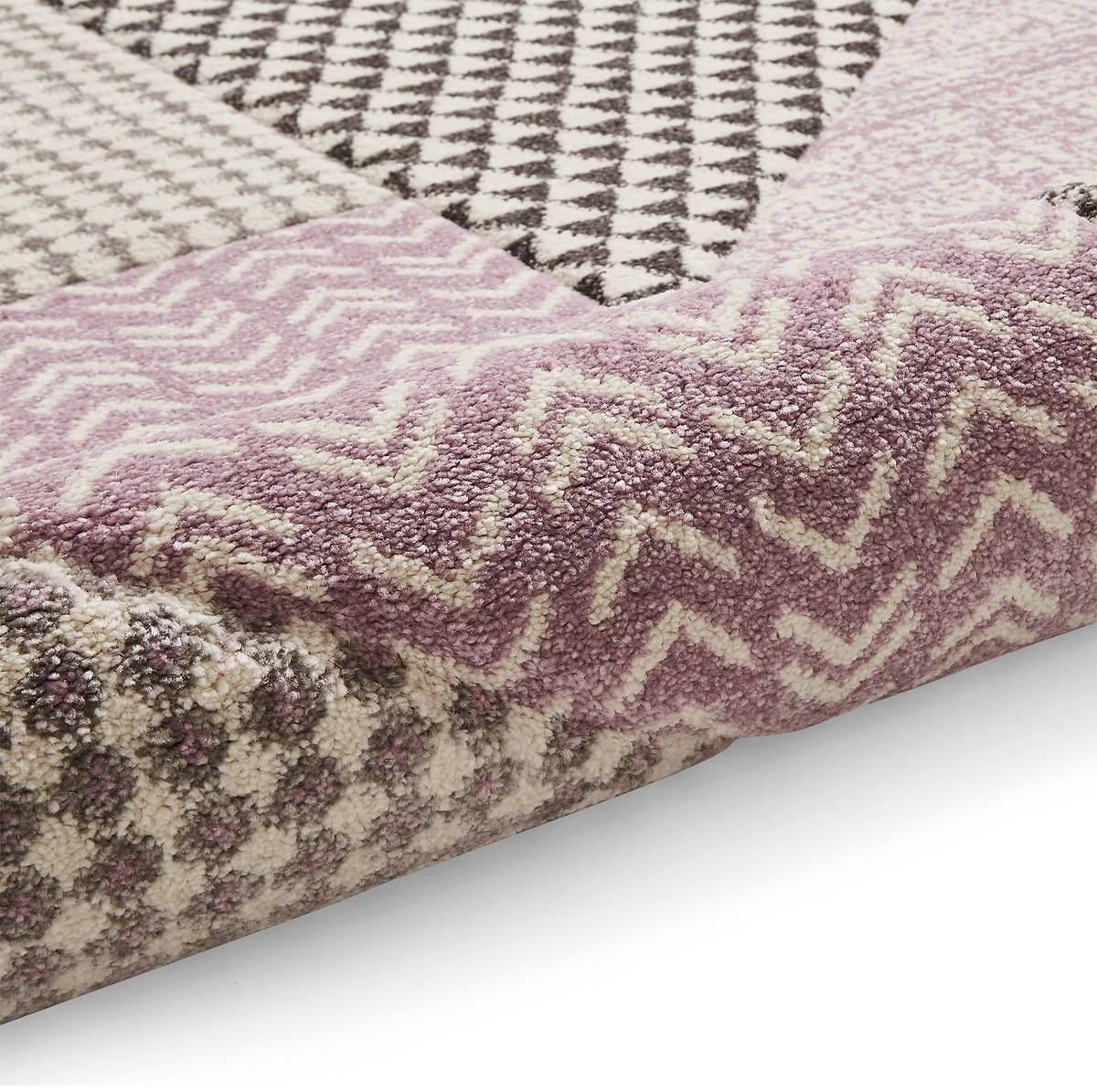 Larsson Geo Rug Purple from Roseland Furniture