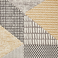 Larsson Geo Rug Yellow from Roseland Furniture