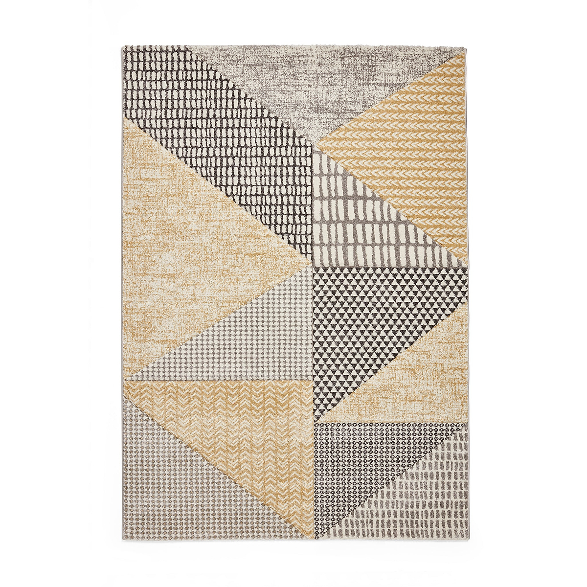Larsson Geo Rug Yellow from Roseland Furniture