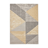 Larsson Geo Rug Yellow from Roseland Furniture