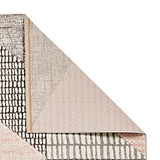 Larsson Geo Rug Pink from Roseland Furniture