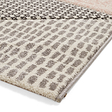 Larsson Geo Rug Pink from Roseland Furniture
