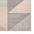 Larsson Geo Rug Pink from Roseland Furniture