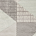 Larsson Geo Rug in Green from Roseland Furniture