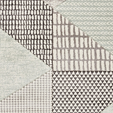 Larsson Geo Rug in Green from Roseland Furniture
