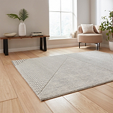 Larsson Abstract Rug Grey from Roseland Furniture