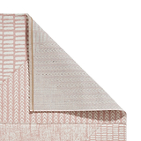 Larsson Abstract Rug Pink from Roseland Furniture