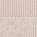 Larsson Abstract Rug Pink from Roseland Furniture