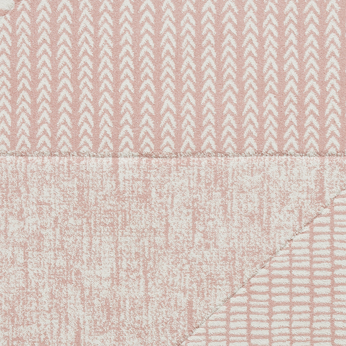 Larsson Abstract Rug Pink from Roseland Furniture