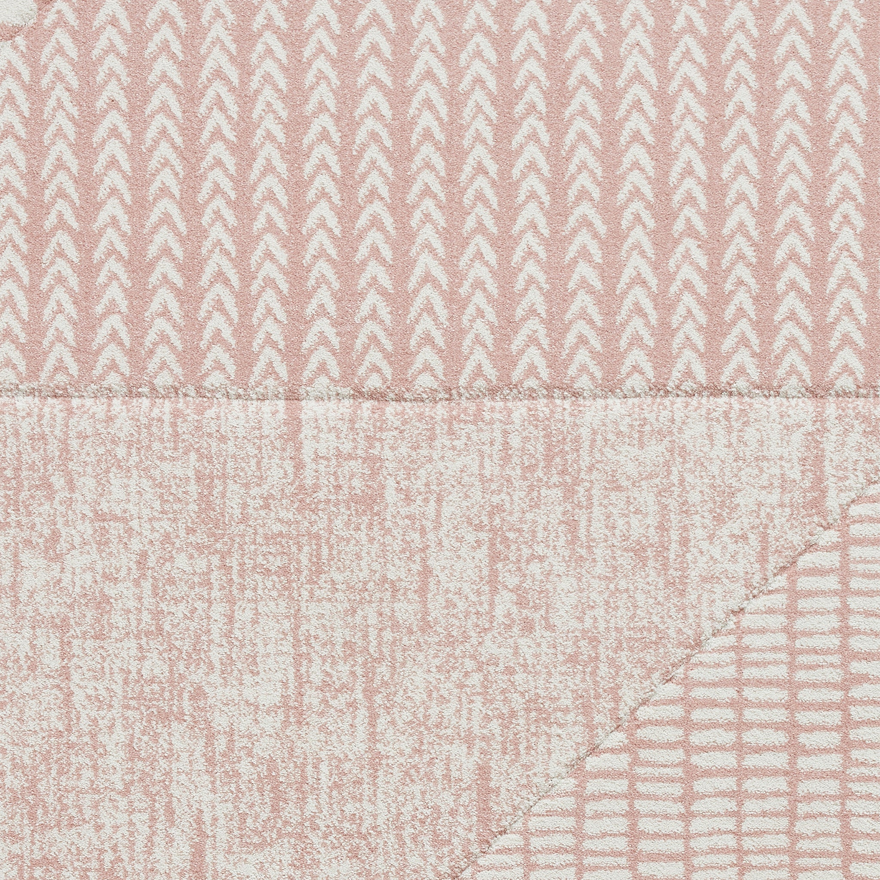 Larsson Abstract Rug Pink from Roseland Furniture