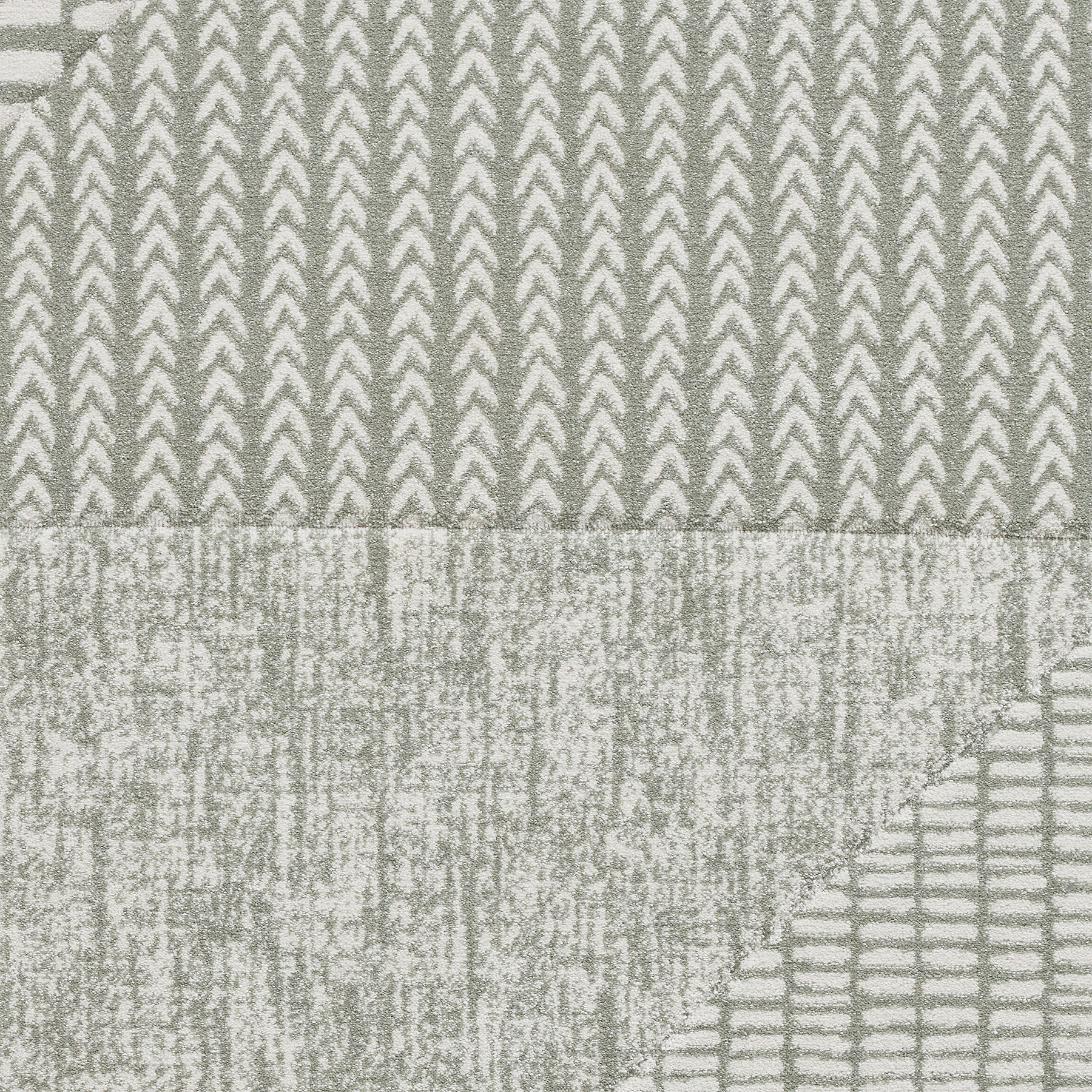 Larsson Abstract Rug Green from Roseland Furniture