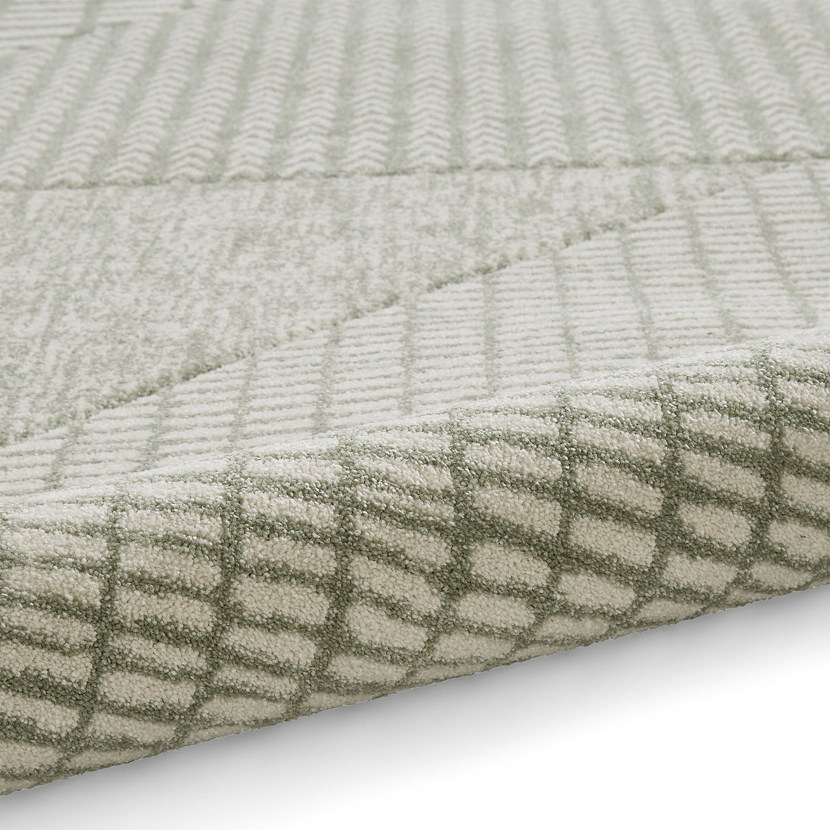 Larsson Abstract Rug Green from Roseland Furniture