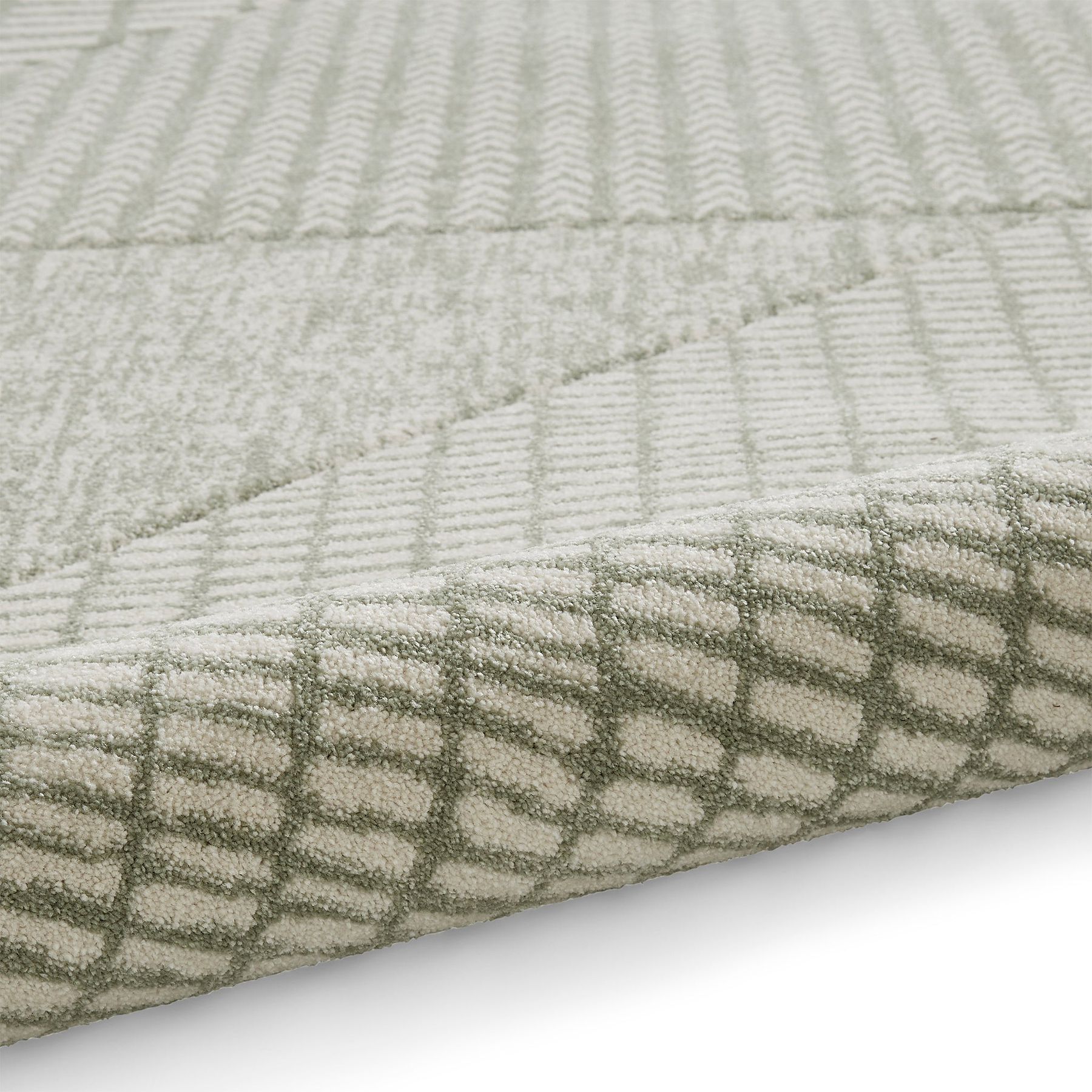 Larsson Abstract Rug Green from Roseland Furniture