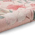 Pippa Floral Washable Rug Pink from Roseland Furniture