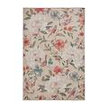 Pippa Floral Washable Rug Natural from Roseland Furniture