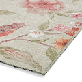 Pippa Floral Washable Rug Green from Roseland Furniture