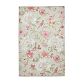 Pippa Floral Washable Rug Green from Roseland Furniture