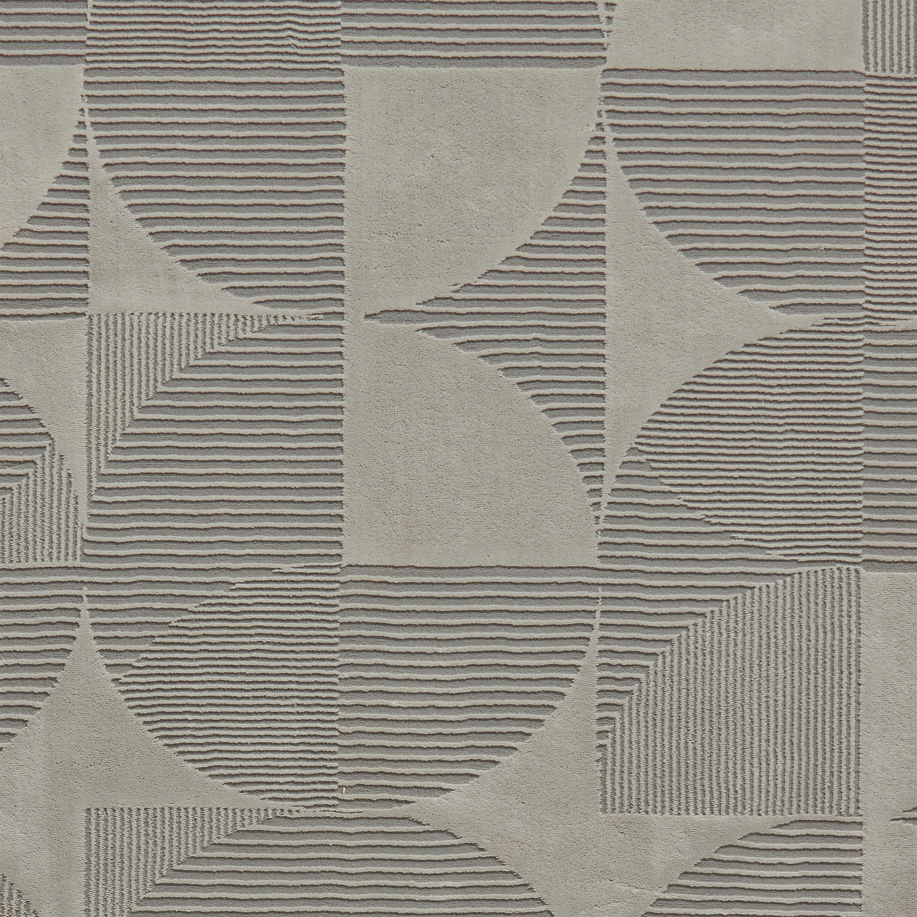 Retro Circles Washable Rug Silver from Roseland Furniture