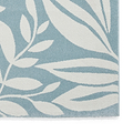 Sorrel Leaves Washable Rug Blue from Roseland Furniture