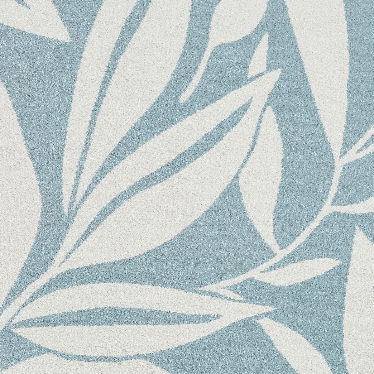 Sorrel Leaves Washable Rug Blue from Roseland Furniture