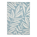 Sorrel Leaves Washable Rug Blue from Roseland Furniture