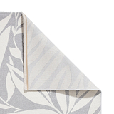 Sorrel Leaves Washable Rug Grey from Roseland Furniture