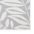 Sorrel Leaves Washable Rug Grey from Roseland Furniture