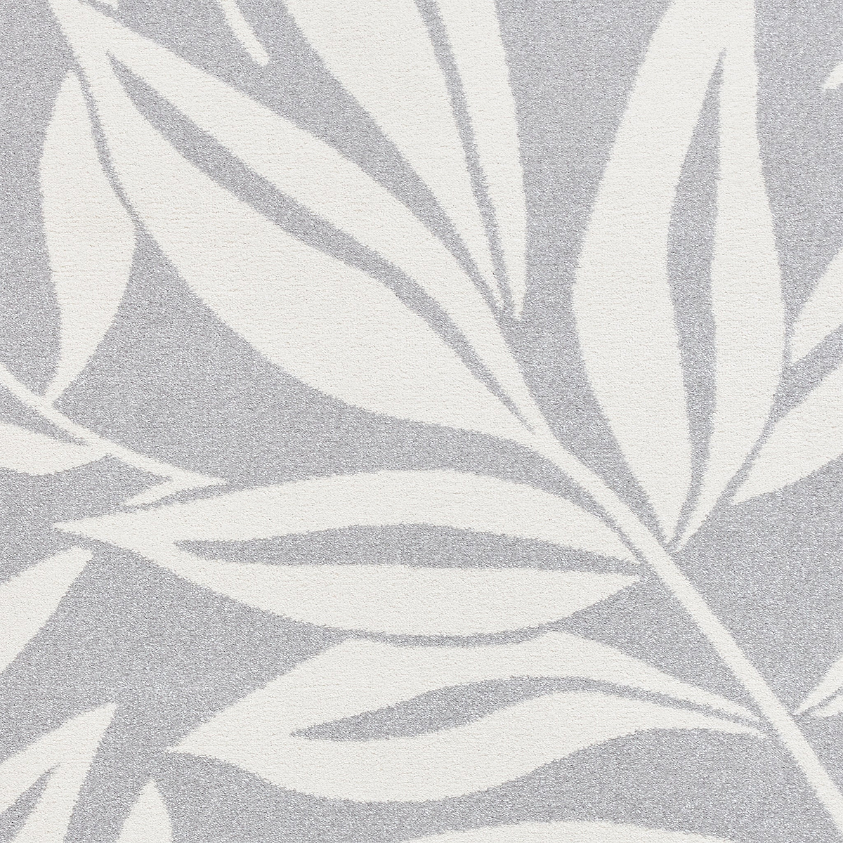Sorrel Leaves Washable Rug Grey from Roseland Furniture