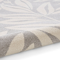Sorrel Leaves Washable Rug Grey from Roseland Furniture