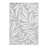 Sorrel Leaves Washable Rug Grey from Roseland Furniture