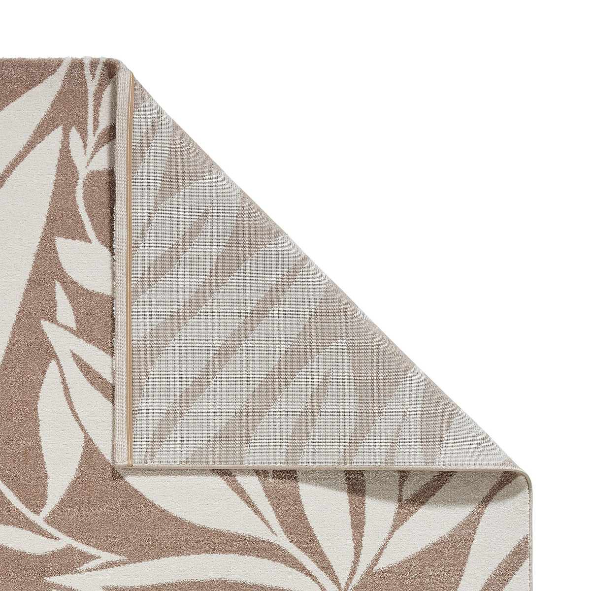 Sorrel Leaves Washable Rug Natural from Roseland Furniture