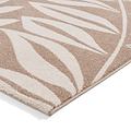 Sorrel Leaves Washable Rug Natural from Roseland Furniture