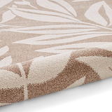 Sorrel Leaves Washable Rug Natural from Roseland Furniture