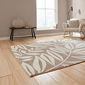 Sorrel Leaves Washable Rug Natural from Roseland Furniture