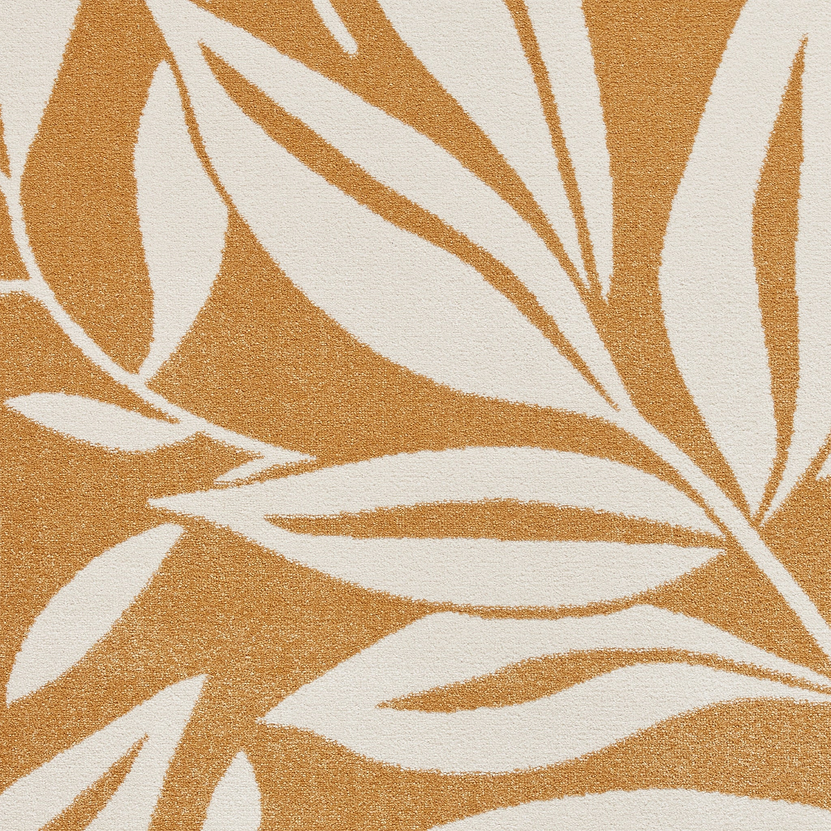 Sorrel Leaves Washable Rug Yellow from Roseland Furniture