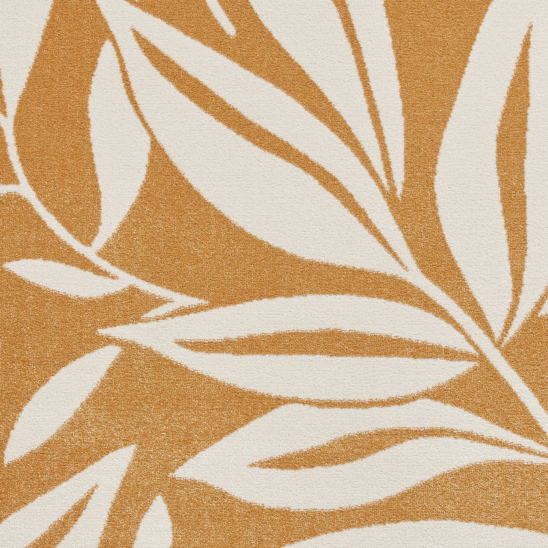 Sorrel Leaves Washable Rug Yellow from Roseland Furniture