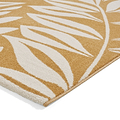 Sorrel Leaves Washable Rug Yellow from Roseland Furniture