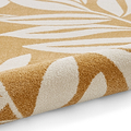 Sorrel Leaves Washable Rug Yellow from Roseland Furniture