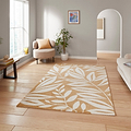 Sorrel Leaves Washable Rug Yellow from Roseland Furniture