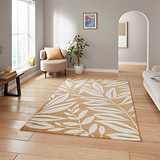Sorrel Leaves Washable Rug Yellow from Roseland Furniture