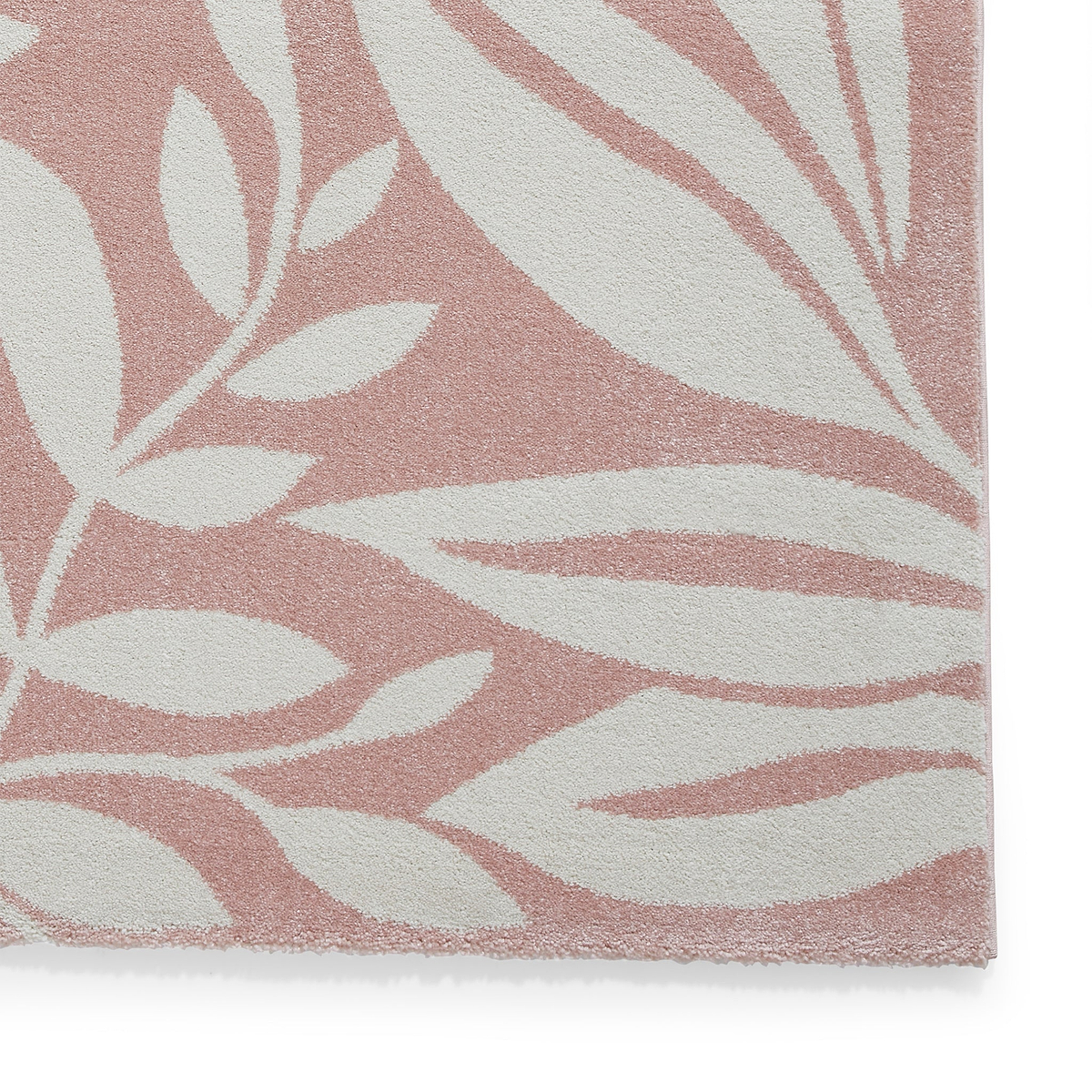 Sorrel Leaves Washable Rug Pink from Roseland Furniture