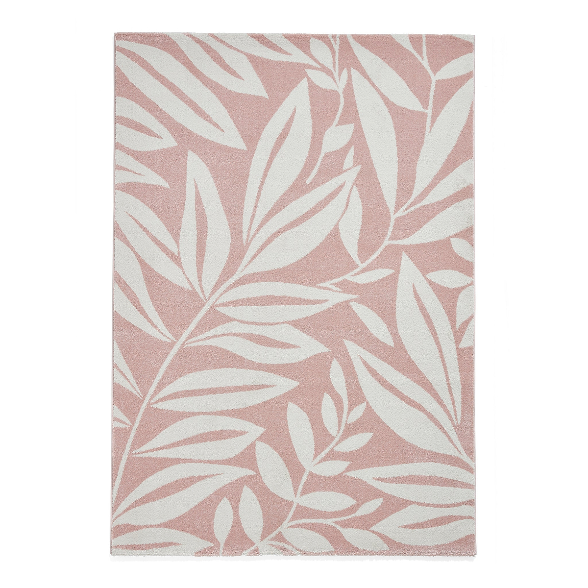 Sorrel Leaves Washable Rug Pink from Roseland Furniture