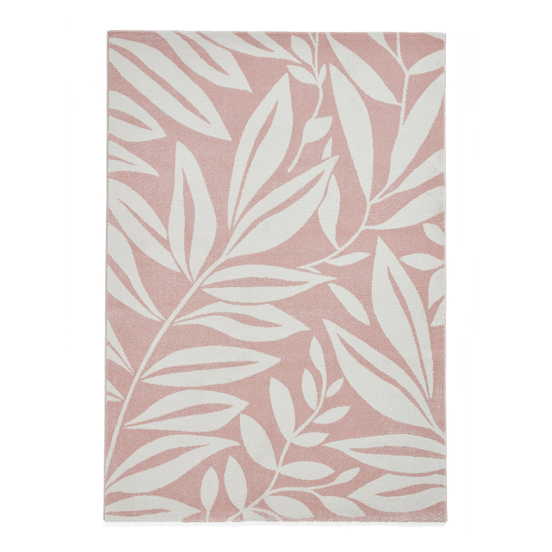 Sorrel Leaves Washable Rug Pink from Roseland Furniture