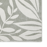 Sorrel Leaves Washable Rug Green from Roseland Furniture