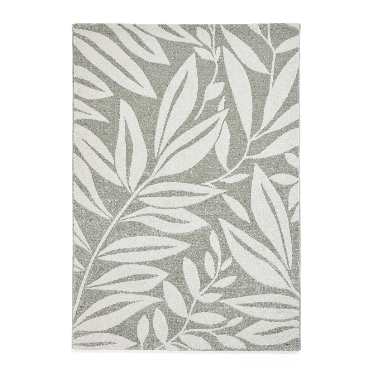 Sorrel Leaves Washable Rug Green from Roseland Furniture